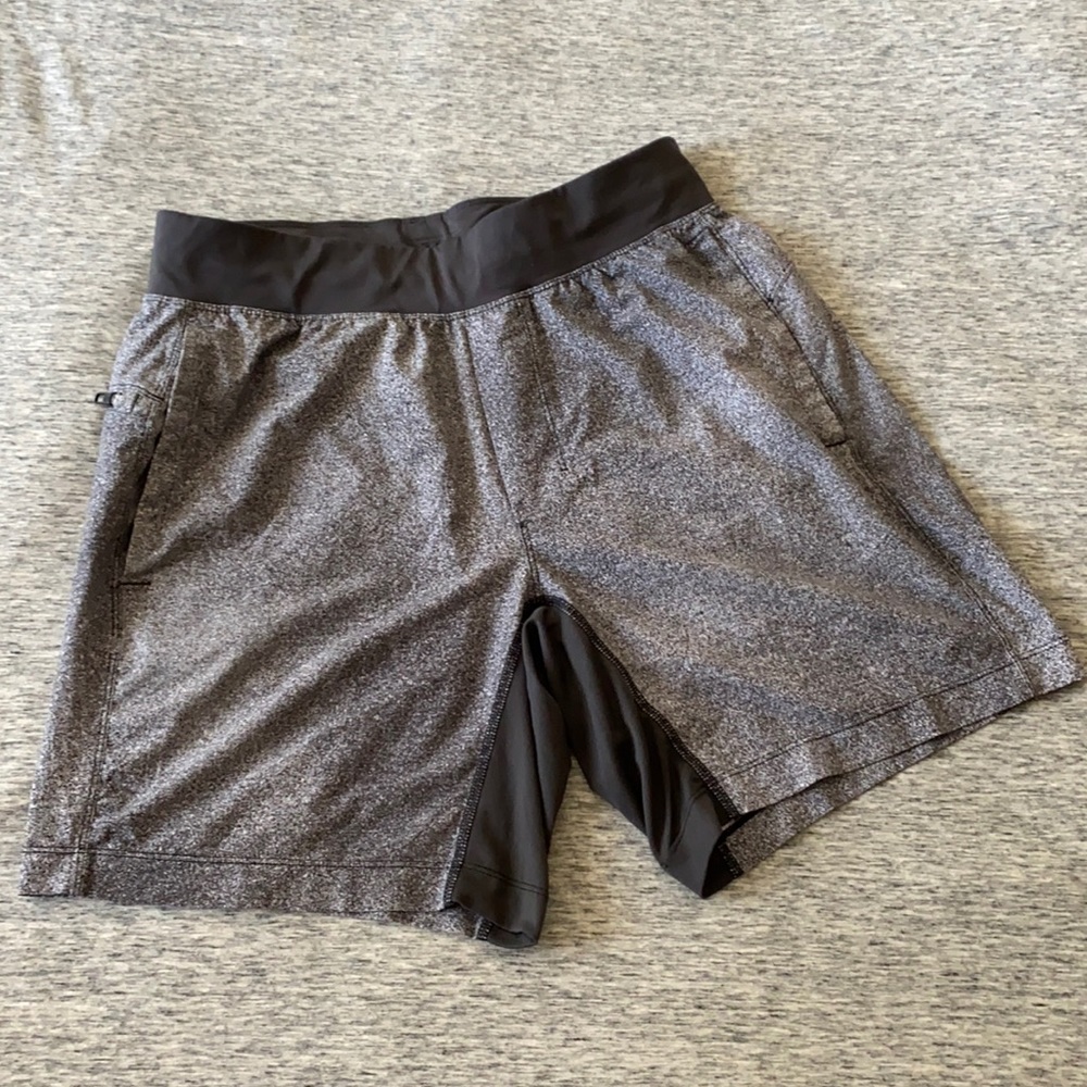 Grey Lululemon men’s shorts
